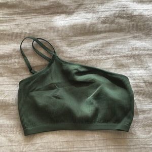 Aerie one shoulder strappy bralette